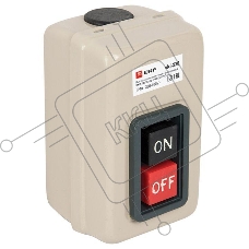 Выключатель кнопочный с блокировкой ВКИ-230 3п 16А IP40  PROxima EKF vki-230