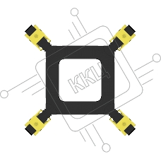 Кулер для процессора PCCooler R95S-I черный 92мм алюминий 2600rpm 31.1db 4-pin 95W