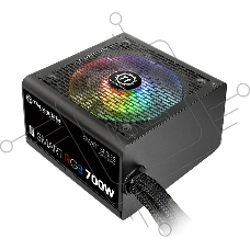 Блок питания Thermaltake Smart RGB (PS-SPR-0700NHSAWE-1), 700Вт, 80 PLUS, 120мм, черный
