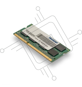 Память Patriot SL DDR3 4GB 1600MHz SO-DIMM PC12800 PSD34G1600L2S 1.35V CL11
