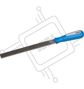 Плоский напильник ЗУБР Эксперт, двухкомпонентная рукоятка, 200 мм