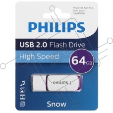 Флешка USB 64Gb PHILIPS IRON 2.0 64Gb, USB 2.0