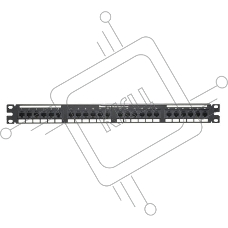 Патч-панель Panduit DP24688TGY 19