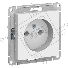 Механизм розетки 1-м СП ATLAS DESIGN без заземл. 16А бел. SchE ATN000141
