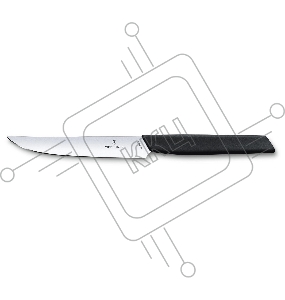 Нож кухонный Victorinox Swiss Modern (6.9003.12) стальной для стейка лезв.120мм прямая заточка черный