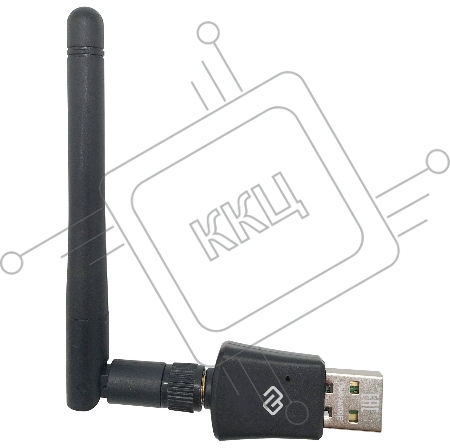 Сетевой адаптер WiFi Digma DWA-N300E N300 USB 2.0 (ант.внеш.съем) 1ант. (упак.:1шт)