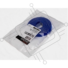 Лента (липучка) Hyperline WASNR-5x9-BL в рулоне, ширина 9 мм, длина 5 м, синяя