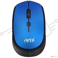 Мышь беспроводная HIPER HOMW-083 синий, 1600 dpi, радиоканал, USB, кнопки - 4