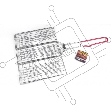 Решетка-гриль Diolex DX-G0001 34x22cm (сталь с хромированным покрытием)