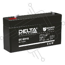 Батарея Delta DT 6012 (6V, 1.2Ah)