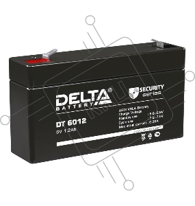 Батарея Delta DT 6012 (6V, 1.2Ah)