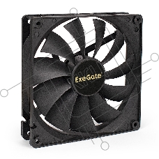 Вентилятор для корпуса ExeGate EX14025S3P черный, 140 мм, 1200 об/мин, 24 дБ, 3 pin