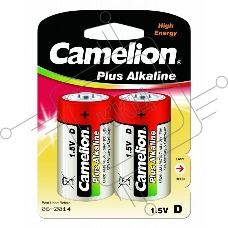 Элемент питания алкалиновый Camelion LR LR20 BL-2 (блист.2шт) 1.5 В