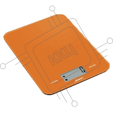 Весы кухонные электронные ATLANTA ATH-6197 (orange)