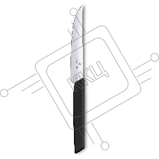 Нож кухонный Victorinox Swiss Modern (6.9003.12) стальной для стейка лезв.120мм прямая заточка черный Нож кухонный Victorinox Swiss Modern (6.9003.12) стальной для стейка лезв.120мм прямая заточка черный