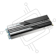 Накопитель SSD Netac NV5000, 2TB, M.2 2280, PCIe 4.0 x4, NVMe, R/W 5000/4400, с радиатором