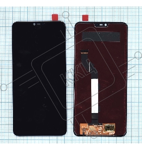 Дисплей для Xiaomi Mi 8 Lite в сборе с тачскрином черный