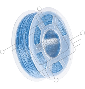 Филамент NVPRINT PLA Twinkling Blue для 3D печати диаметр 1.75мм  длина 330 метров  масса 1 кг