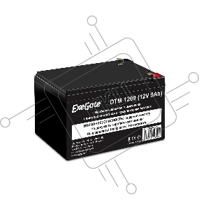 Батарея ExeGate DTM 1209/EXS1290 (12V 9Ah 1234W), клеммы F2