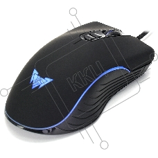 Мышь проводная Crown CMGM-900 черный, 3200 dpi, USB, кнопки - 7