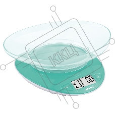 Весы кухонные электронные ATLANTA ATH-6199 (green) с чашей