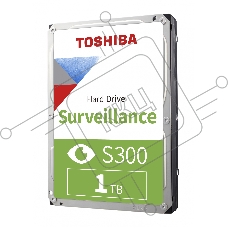 Жесткий диск HDD Toshiba S300 1Tb 5700rpm SATA-III 64Mb 3.5