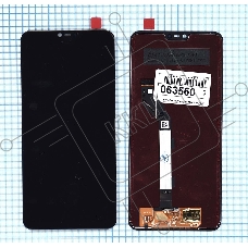 Дисплей для Xiaomi Mi 8 Lite в сборе с тачскрином черный