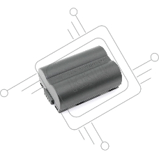 Аккумуляторная батарея для фотоаппарата Panasonic DMC-L1 (CGR-S602E) 7,2V 1700mAh