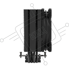 Кулер для процессора Zalman CNPS9X PERFORMA PLUS BLACK, 120mm FAN, 4 HEAT PIPES, 4-PIN PWM, 600-2000 RPM, 29.7DBA MAX, HYDRO BEARING, FULL SOCKET SUPPORT