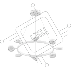 Корпус светильника C9195/8 SWH белый песок D690*1200mm GX53/8