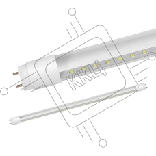 Лампа светодиодная LED-T8R-П-PRO 10Вт 230В G13R 6500К 800Лм 600мм прозр. поворотная IN HOME 4690612030944