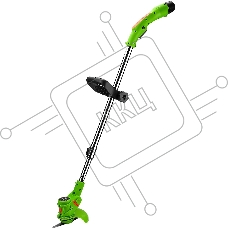 Триммер электрический Deko DKTR12 аккум. 300Вт реж.эл.:нож