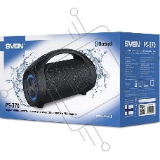 Колонка портативная Sven АС PS-370 черный 40W 2.0 BT