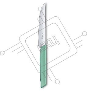 Нож кухонный Victorinox Swiss Modern (6.9006.1241) стальной для стейка лезв.120мм прямая заточка мятный
