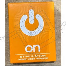 (Годен до Презервативы 24.12.2024) ON Stimulation №3 - с точками (ширина 54mm)