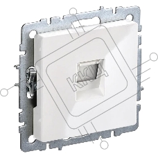 Роз. комп. IEK BRITE RJ45 кат.5E РК10-БрБ бел.