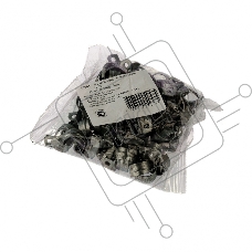 Скоба металлическая однолапковая 21(СМО) 100шт., Россия// Сибртех