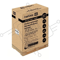 Источник бесперебойного питания On-line ExeGate PowerExpert TL-575-10kVA.192V.LCD.AVR.T.USB.RS232.SNMP <10000VA/10000W, On-Line, PF=1, LCD, клеммы, RS232, USB, SNMP-slot, встроенные батареи 12V 7.2Ah - 16шт, возможность подключения до 4 внешних батарейных
