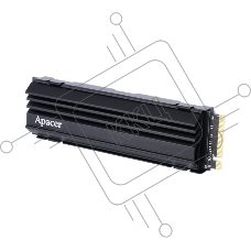 Накопитель SSD Apacer AS2280Q4U, 4TB, PCIe Gen4x4, M.2 2280, NVMe, R/W 7400/6800, с радиатором