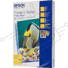 Фотобумага Epson C13S041729 10x15см/255г/м2/50л высококачественная глянцевая
