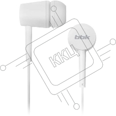 Наушники вкладыши BBK EP-1002S 1.2м белый проводные (в ушной раковине)