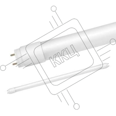 Лампа светодиодная LED-T8-М-PRO 10Вт 230В 4000К G13 800Лм 600мм мат. неповорот. IN HOME 4690612030890