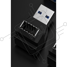 Переходник USB Type E мама на USB Type A папа