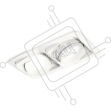 Комплект встраиваемого поворотного светильника Ambrella light XC7663020 SWH белый песок MR16 GU5.3 (C7663, N7030)