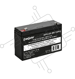 Батарея ExeGate GP6120 (6V 12Ah), клеммы F1