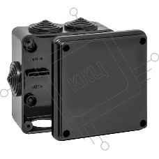 Коробка распределительная ОП 100х100х50мм УХЛ1 IP54 черн. Ruvinil 67050Ч