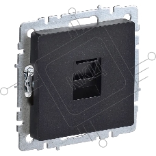 Роз. комп. IEK BRITE RJ45 кат.5E РК10-БрЧ черн.
