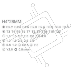 Набор инструментов Jakemy JM-8151