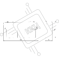 Трековый светильник Flat Magnetic 6W 4000K Tillie (чёрный) 85094/01