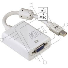 Кабель Адаптер mini DisplayPort - VGA, Hama H-53247